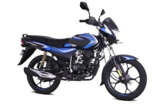 Bajaj Platina 110 Es Drum Motorcycle/Motorbike – Black Blue – Ex-Showroom