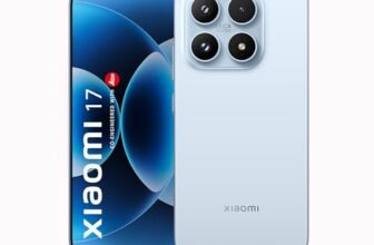 XIAOMI 17 (12GB/512GB)|50MP Leica Triple Camera|Snapdragon 8 Elite Gen 5|6.3″ CrystalRes 1-120Hz AMOLED|6330mAh Battery|100W HyperCharge HyperOS 3|3500nits Display| Ice Blue Edition