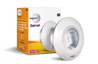 wipro 2w intergrated Spotlight Pink(Pack of 6)
