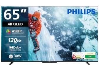 PHILIPS 165 cm (65 inches) 8100 Series 4K Ultra HD Smart QLED Google TV 65PQT8100/94