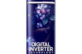 Samsung 215 L, 5 Star, Digital Inverter, Direct-Cool Single Door Refrigerator (RR23H2H35HS/HL, Hydrangea Blue, Base Stand Drawer, Single Touch Defrost, 2026 Model)