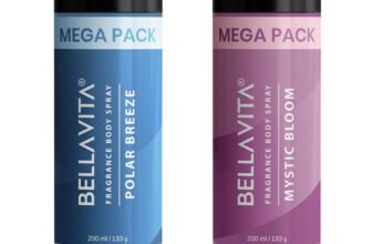 BELLAVITA Polar Breeze & Mystic Bloom Deodorant Combo|2x200ml|Long lasting Fragrance| Body Spray  –  For Men & Women(400 ml, Pack of 2)