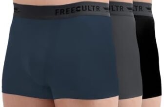 Freecultr Men’s Underwear Anti Bacterial Micro Modal Airsoft Brief – Non Itch No Chaffing Sweat Proof-(Xpat & Crux Waistband), Large,Black