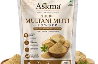 Askma 100% Pure Multani Mitti Powder for Natural Glowing & Clear Skin(100 g)