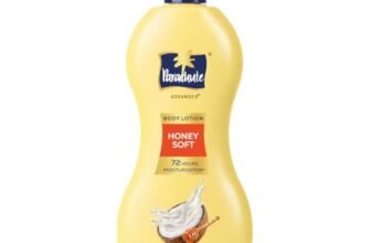 Parachute Advansed Honey Soft Body Lotion, With Honey, 100% Natural, Dry Skin Moisturizer, Silky Smooth Skin, 600ml