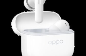 OPPO Enco Buds3 Pro,12.4mm Driver,54hrs Playback,Deep Bass,Dual-Device Pairing,IP55 Bluetooth(Glaze White, True Wireless)