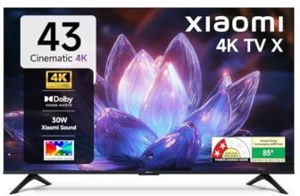 Xiaomi (108 cm) 43 inch X 4K Ultra HD Smart | Dolby Vision | Eye Care Mode | Google TV | L43MB-AIN