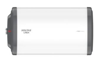 Voltas Linea 15L 3 Star Horizontal Mounting 2000W Water Heater, with Quartzline Technology (Glassline Tank), Warranty: Tank 7 Years, Element 3 Years, 2 year Comprehensive