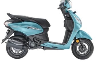 Hero MotoCorp Pleasure+ 110 VX Drum Brake OBD2B TEAL BLUE Booking for Ex-Showroom Price