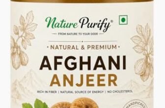 Nature Purify Premium Afghani Anjeer (Dried Figs) 1KG | Naturally Sweet & Fibre Rich | Fresh & Hygienically Packed Dry Fruits | Healthy Snacks