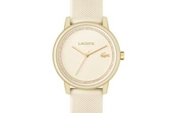 Lacoste Lacoste.12.12 Go Qtz Basic Champagne Round Dial Women’s Watch | Champagne Silicone Material | Strap Watch – 2001288