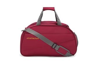 Aristocrat Polyester 50 Cms Small Duffle Bag (Red)