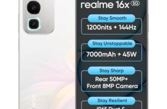realme 16x 5G Smartphone 6+128GB White