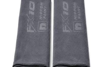 Nippon Paint FX10 Microfiber Cloth for Car Cleaning, 500 GSM, Pack of 2