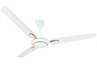 RR Signature Dhoom 1200MM Star-rated BEE Certified Energy Efficient 52-Watt High Speed Ceiling Fan For Home (White), 2 Year Warranty