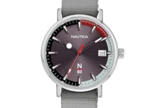 Nautica Round 42mm Gray Dial Analog Men Watch – NAPMYF302