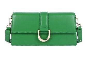 Lino Perros Womens Green Hand Bag