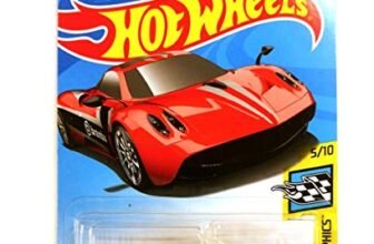 Hot Wheels 2019 Pagani Huayra HW Speed Graphics Red 148/250, Long Card, Pack of 1, Red