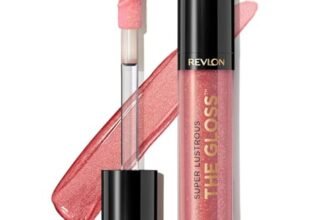 Revlon Super Lustrous The Gloss, Non-Sticky, High Shine Glossy Finish, Lightweight Moisture Enriched With Agave, Moringa Oil Capuacu Butter – Blissed Out(246), 3.8ml