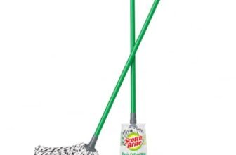 Scotch-Brite Chakra Handled Cotton Mop,Multicolor