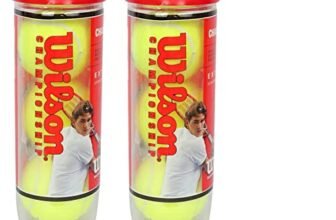 Wilson Championship Synthetic Tennis Balls|2 Can|6 Balls(3 Balls/Can) (Yellow)
