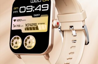 boAt Wave Fury with 1.83” HD Display, Bluetooth Calling & Functional Crown Smartwatch(Cherry Blossom Strap, Free Size)