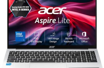 Acer Aspire 15 Lite(i5 14th Gen) Intel Core 5 210H – (16 GB/512 GB SSD/Windows 11 Home) AL 15-52H , AL15-52 Notebook(15.6 inch, Pure Silver, 1.7 kg, With MS Office)