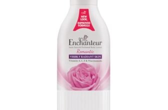 Enchanteur Romantic Perfumed Body Lotion, 500ml | With Vitamin A, C, E & Niacinamide | Fast Absorbing, Hydrating, Water Based, Non-Greasy, Floral French Fragrance for Silky Smooth Skin