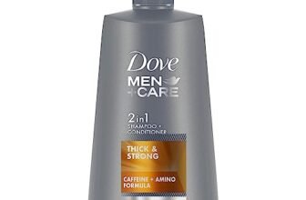 Dove Men+Care Thick & Strong 2in1 Shampoo+Conditioner, 650 ml