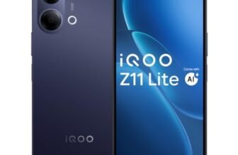 iQOO Z11 Lite 44W 5G (Midnight Blue, 4GB RAM, 64GB Storage)