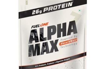 FUELONE Alpha Max Protein Blend, Cold Coffee, 1kg (2.2lbs)