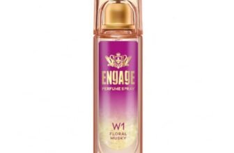 Engage W1 Perfume Spray for Women 120ml | Fruity & Floral | 24 hr Freshness | Long Lasting | No Parabens | No Silicones| Dermatologically Tested | Skin Friendly | Crafted for Everyday Luxury