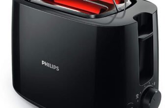 PHILIPS by Philips HD2583/90 600 W Pop Up Toaster(Black)