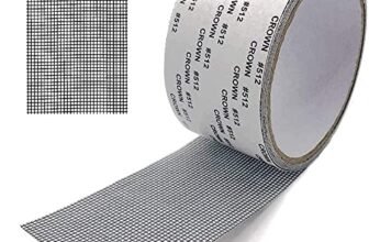 Kamini Enterprise Waterproof Sticky Netting Screen Anti-Mosquito Mesh Window Hole Patch Repair Tape (1ps/Multicolour)
