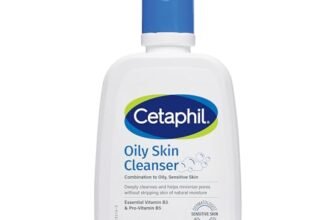 Cetaphil Oily Skin Cleanser, Daily Face Wash for Oily, Acne prone Skin, Gentle Foaming, 118ml