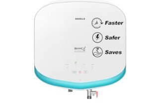 Havells Bianca DG+ 15L 5 Star 3-in-1 Convertible Storage Water Heater(Geyser)|Dual Element|33% Fast Heating|With Remote|Anti Rust Tank|7 Yr Tank & 5 Yr element Warranty|Free Installation & Flexi pipe