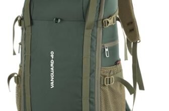 TRAWOC VANGUARD 40 Litre Travel Backpack Laptop Bag with Rain Cover & Shoe Compartment Versatile Casual Bag Ideal Backpack for Men and Women, LHK004 Olive Green