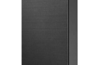 Seagate One Touch 5TB External HDD with Password Protection – Black, for Windows and Mac, with 3 yr Data Recovery Services, (STKZ5000400)