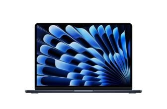 Apple 2026 MacBook Air 13″ Laptop with M5 chip: AI and Apple Intelligence, 34.46 cm (13.6″) Liquid Retina Display, 16GB Unified Memory, 512GB SSD Storage, 12MP Center Stage Camera, Touch ID; Midnight