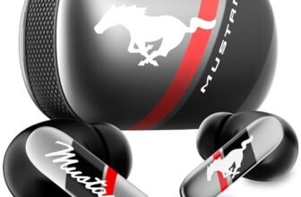GOBOULT Mustang Dyno Earbuds with 60H Playtime, App Support, Dual Pairing, 4 Mics ENC, 45ms Low Latency, 13mm Drivers, Touch Controls, Made in India, IPX5 Ear Buds Wireless (Silver)