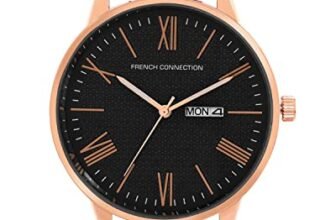 French Connection Black Dial Analog Watch for Men – FCL25-B