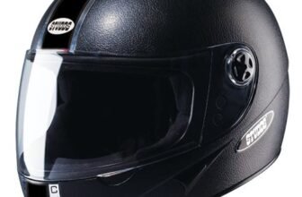 Studds Chrome Eco Full Face Helmet- Black (Xl)
