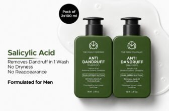 THE MAN COMPANY Anti Dandruff Shampoo for Men| 2% Salicylic Acid| Fights Dandruff & Itchy Scalp(200 ml)
