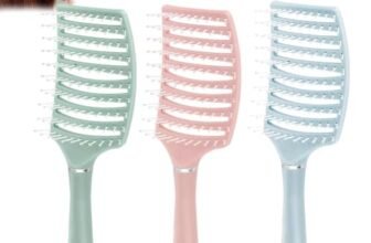 Portable Vent Hair Brush for Blow-Drying and Detangling-1pcs