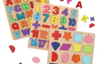 Wooden ABC Learning Board for Kids
