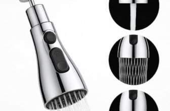 360° Rotating Tap Extender – Water‑Saving Aerator – Fit for Kitchen & Bath