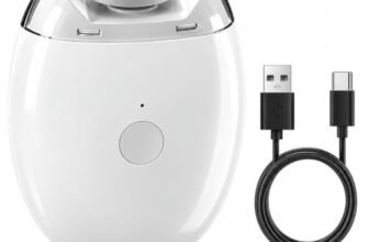 Electric Nail Clipper & Grinder – USB‑C Rechargeable, One‑Button, Compact
