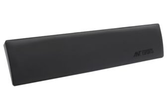 Ant Esports Tenkeyless Keyboard Wrist Rest Pad -14.3″- Memory Foam Palm Rest with Non-Slip Footpad – Ergonomic Design Wrist Support – Desk Keyboard Accessory Gaming Gear- -TKL Size Black