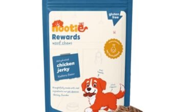 Nootie Happy Chews – Dehydrated Chicken Jerky Blueberry Dog Treats (50g) | All-Natural, Grain-Free Protein Snack