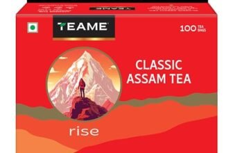 TE-A-ME Classic Assam Black, 100 Tea Bags | Strong Indian Tea | Rich Aroma
